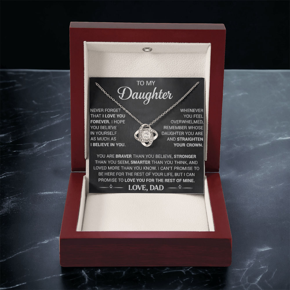 To My Daughter - Never Forget That I Love You - Love Dad