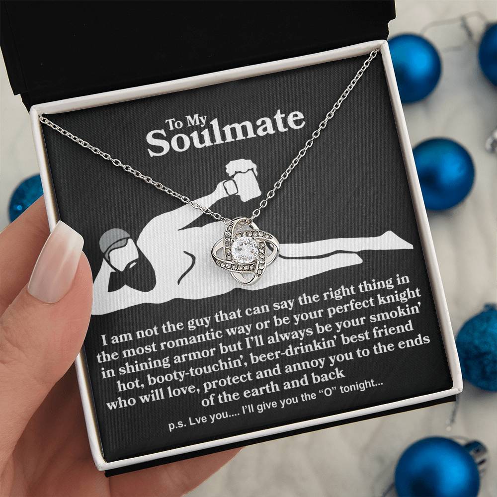 Soulmate - I Am Not The Guy - Love Knot Necklace - INCLUDES FREE SHIPPING