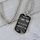 Son - Just Do Your Best - Love Dad -  INCLUDES FREE SHIPPING