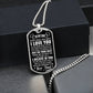 Son - Just Do Your Best - Love Dad -  INCLUDES FREE SHIPPING