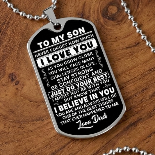 Son - As You Grow Older - Love Dad - INCLUDES FREE SHIPPING