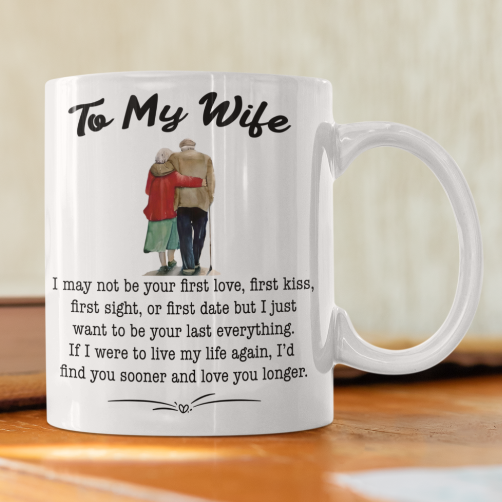To My Wife - First Kiss - Mug