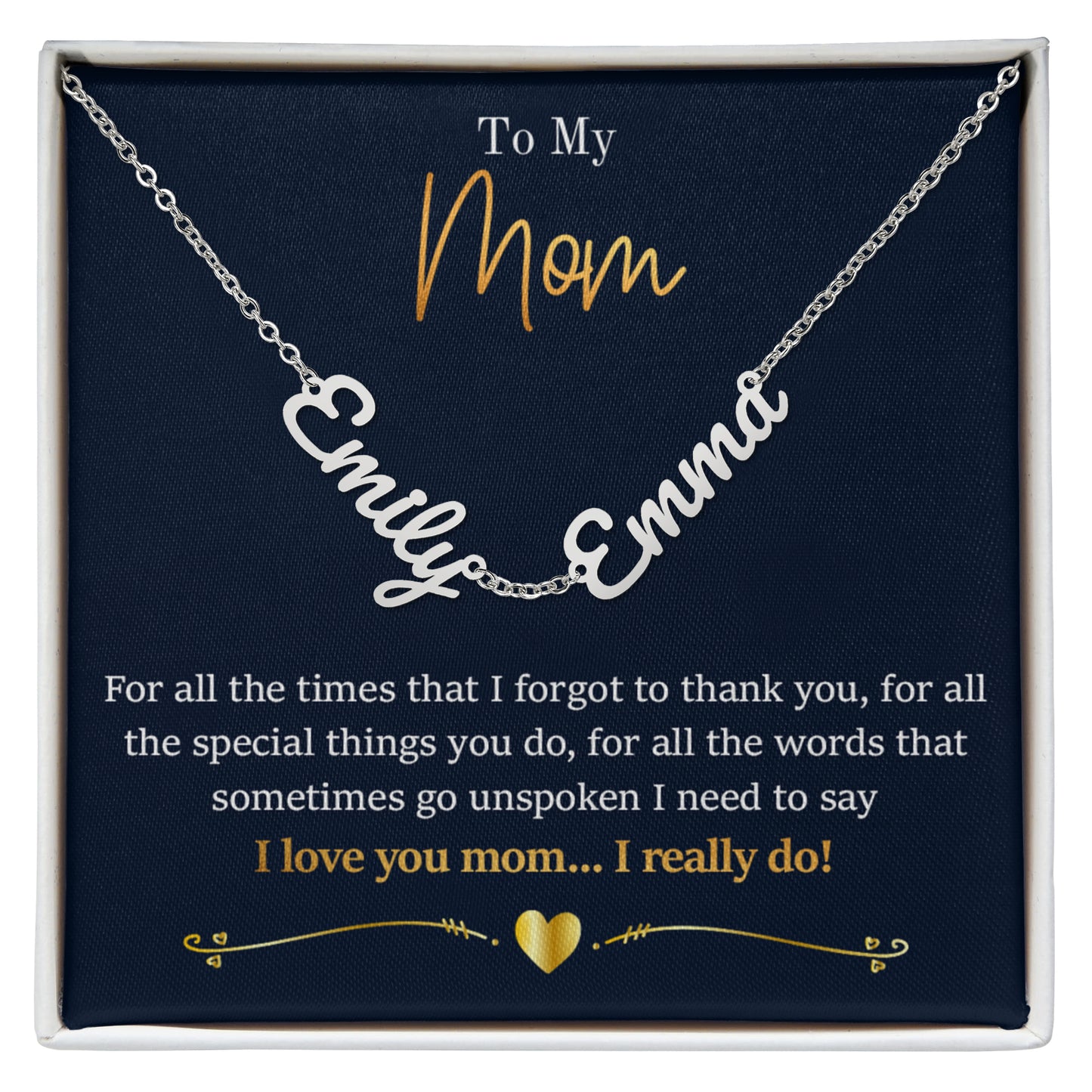 To My Mom - I Love You