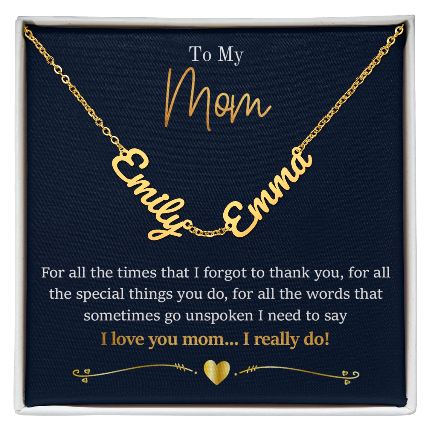 To My Mom - I Love You