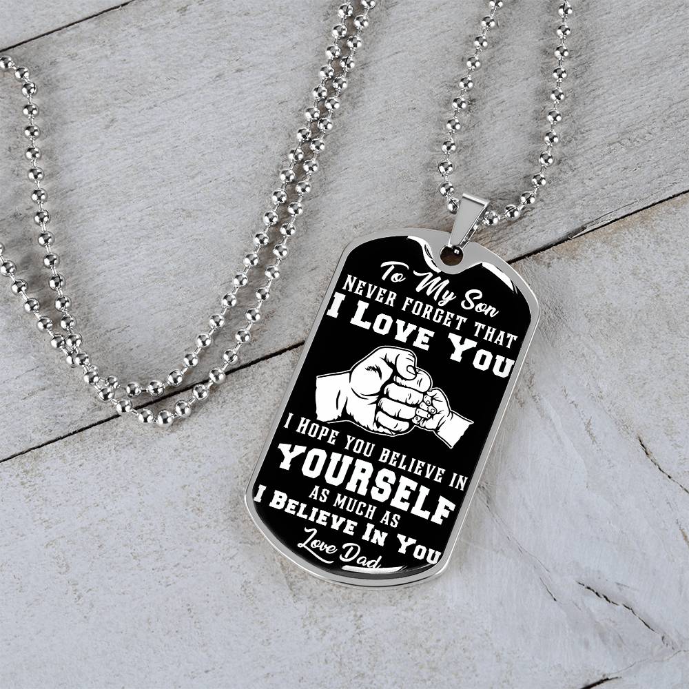 Son - Never Forget I Love You - INCLUDES FREE SHIPPING