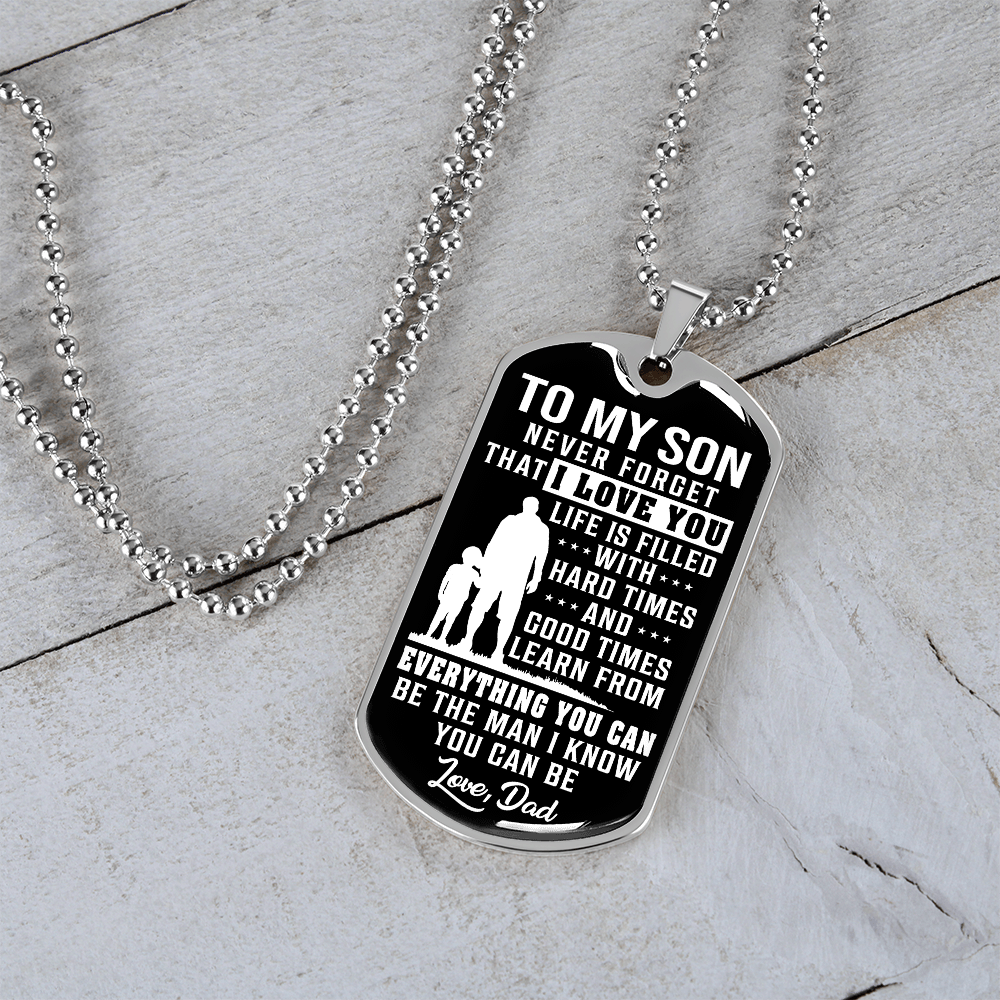 To My Son - Be The Man I Know You Can Be - INCLUDES FREE SHIPPING
