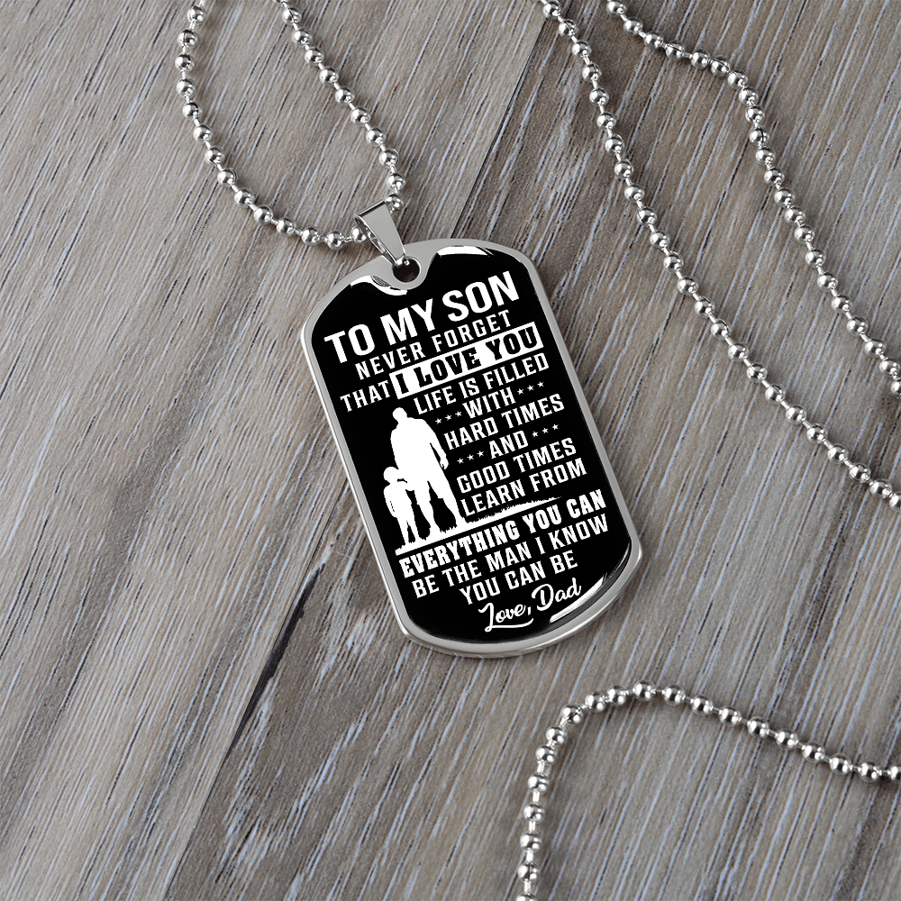 To My Son - Be The Man I Know You Can Be - INCLUDES FREE SHIPPING