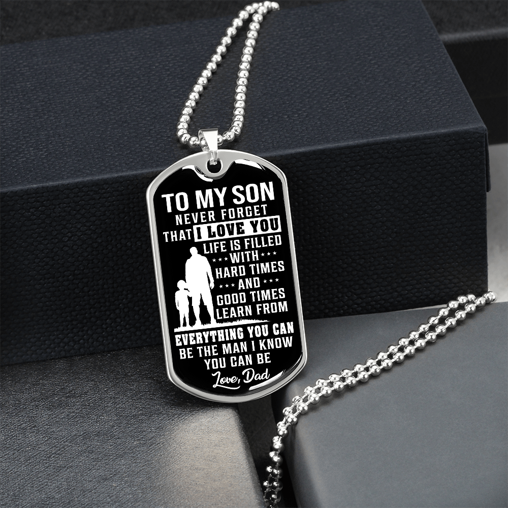 To My Son - Be The Man I Know You Can Be - INCLUDES FREE SHIPPING