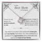 To The Best Mom In The World - Necklace - INCLUDES FREE SHIPPING
