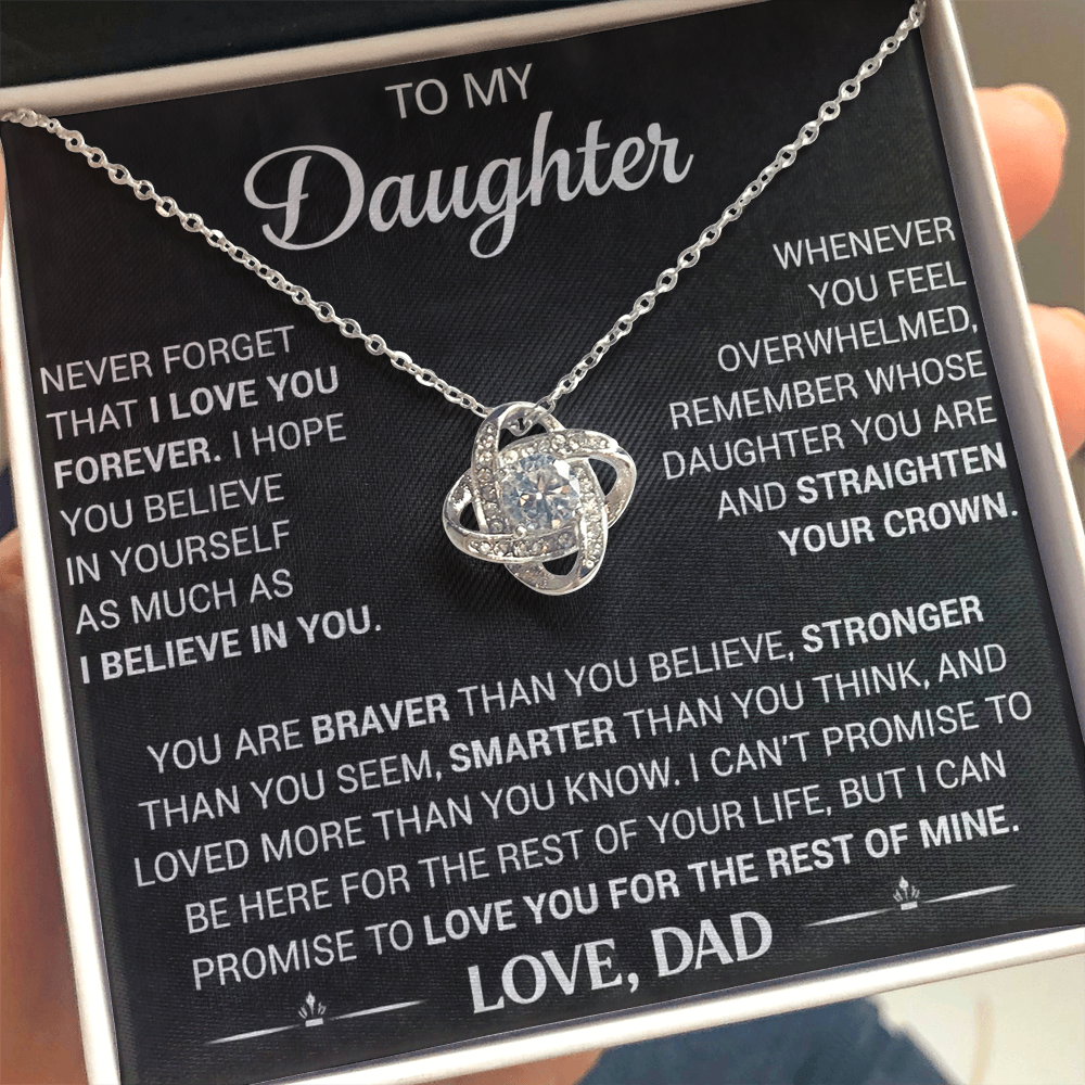 To My Daughter - Never Forget That I Love You - Love Dad