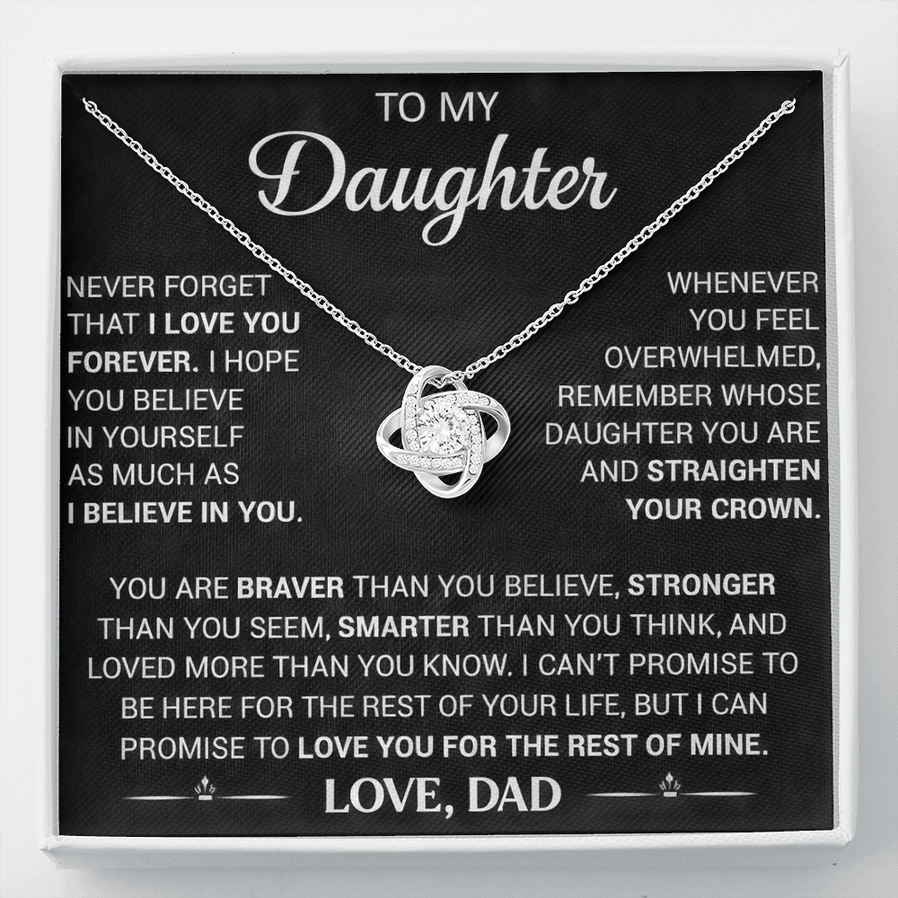 To My Daughter - Never Forget That I Love You - Love Dad