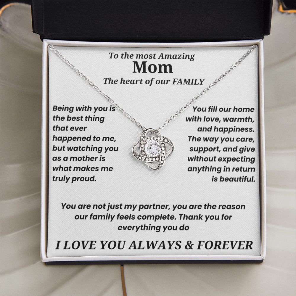 To The Most Amazing Mom - Necklace