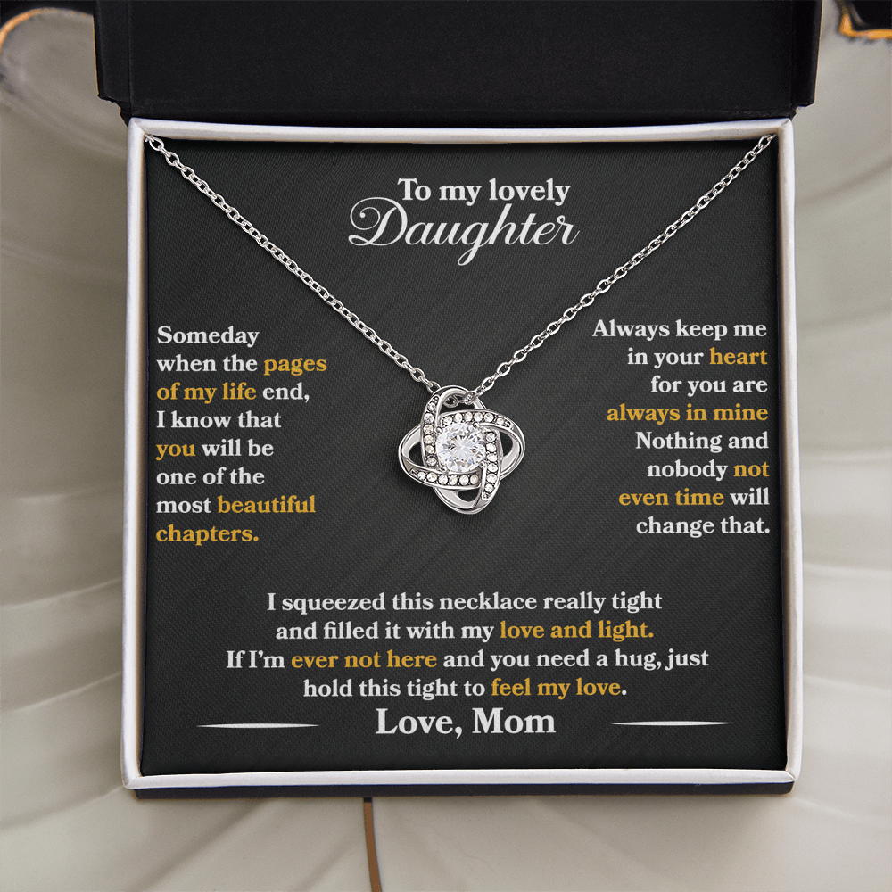 To My Lovely Daughter - Always Keep Me In Your Heart - Love Mom