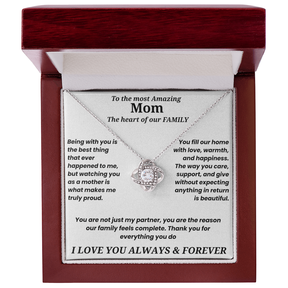 To The Most Amazing Mom - Necklace
