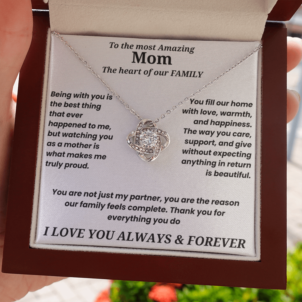 To The Most Amazing Mom - Necklace