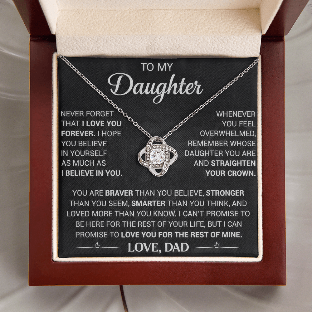 To My Daughter - Never Forget That I Love You - Love Dad