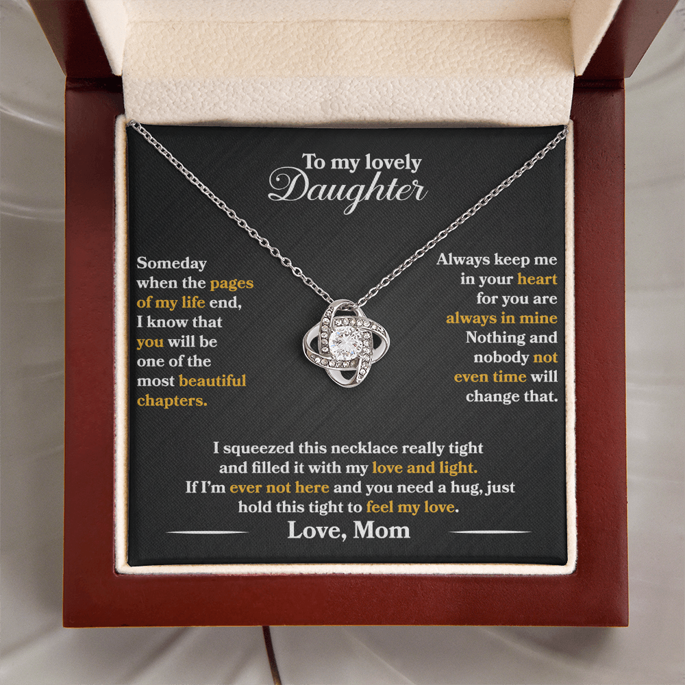 To My Lovely Daughter - Always Keep Me In Your Heart - Love Mom