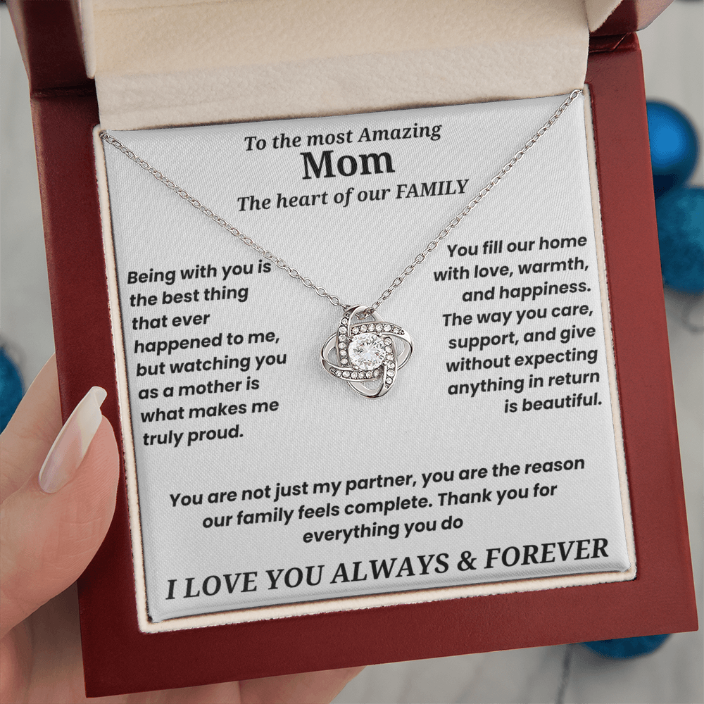 To The Most Amazing Mom - Necklace