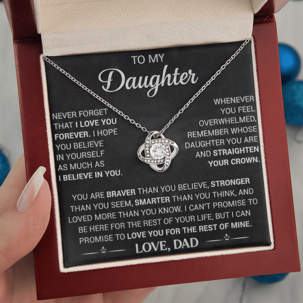 To My Daughter - Never Forget That I Love You - Love Dad