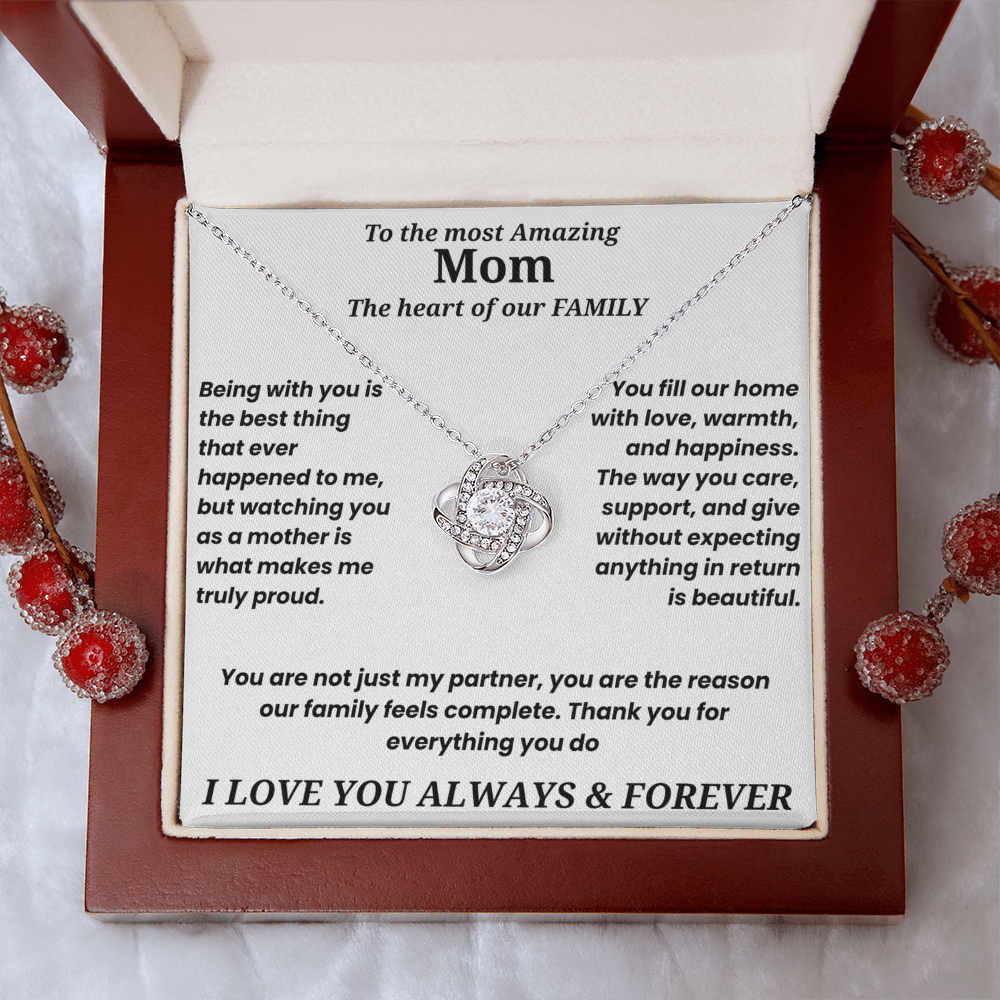 To The Most Amazing Mom - Necklace