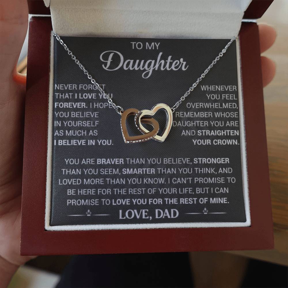 To My Daughter - Whenever You Feel Overwhelmed - Love Dad