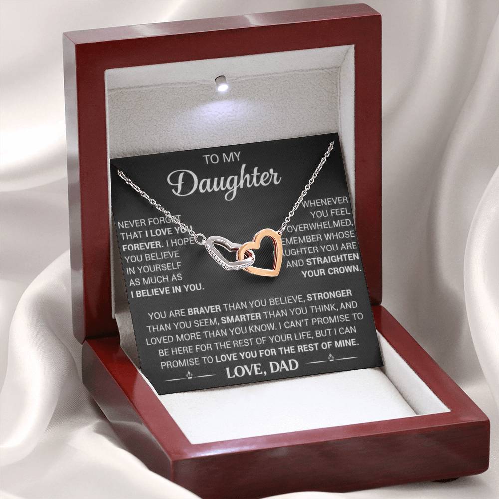 To My Daughter - Whenever You Feel Overwhelmed - Love Dad