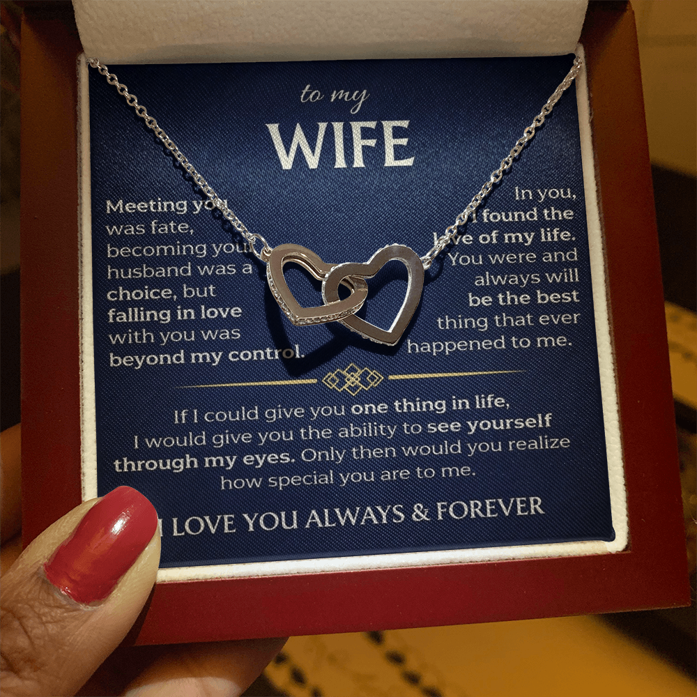 To My Wife - Interlocking Hearts
