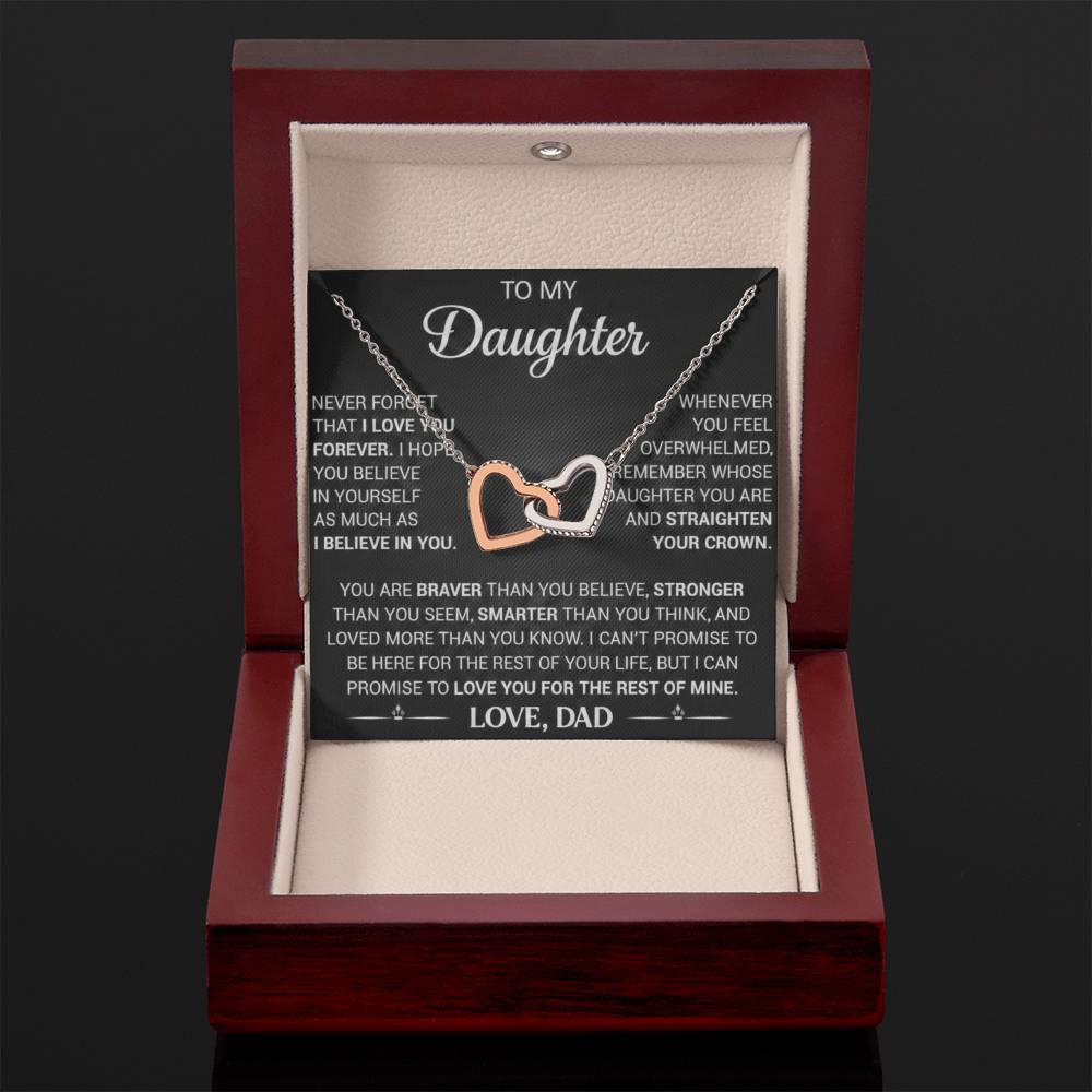 To My Daughter - Whenever You Feel Overwhelmed - Love Dad