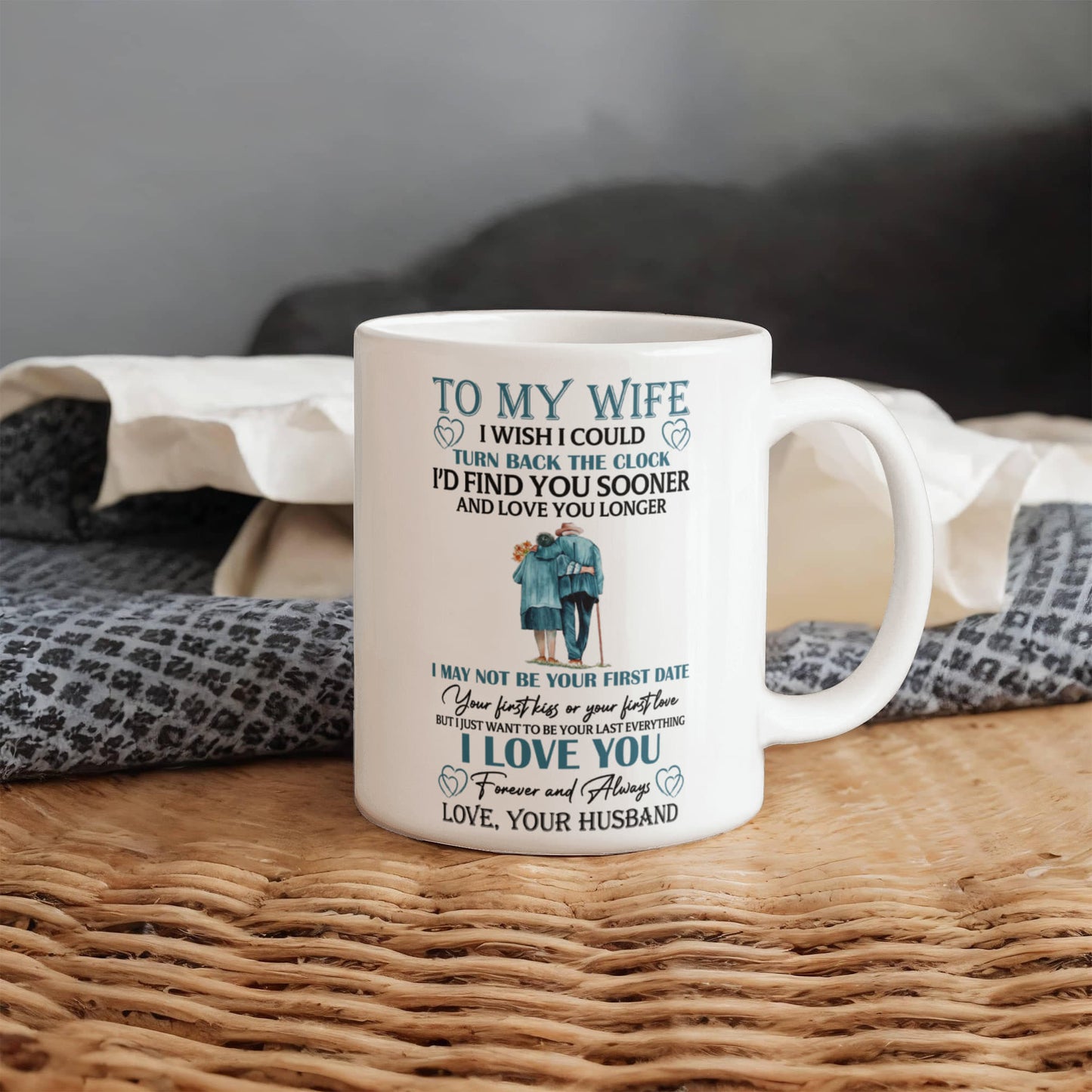 To My Wife - I Wish I Could - Mug