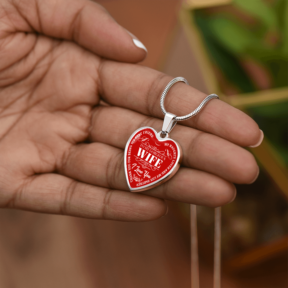 To My Gorgeous Wife - Red