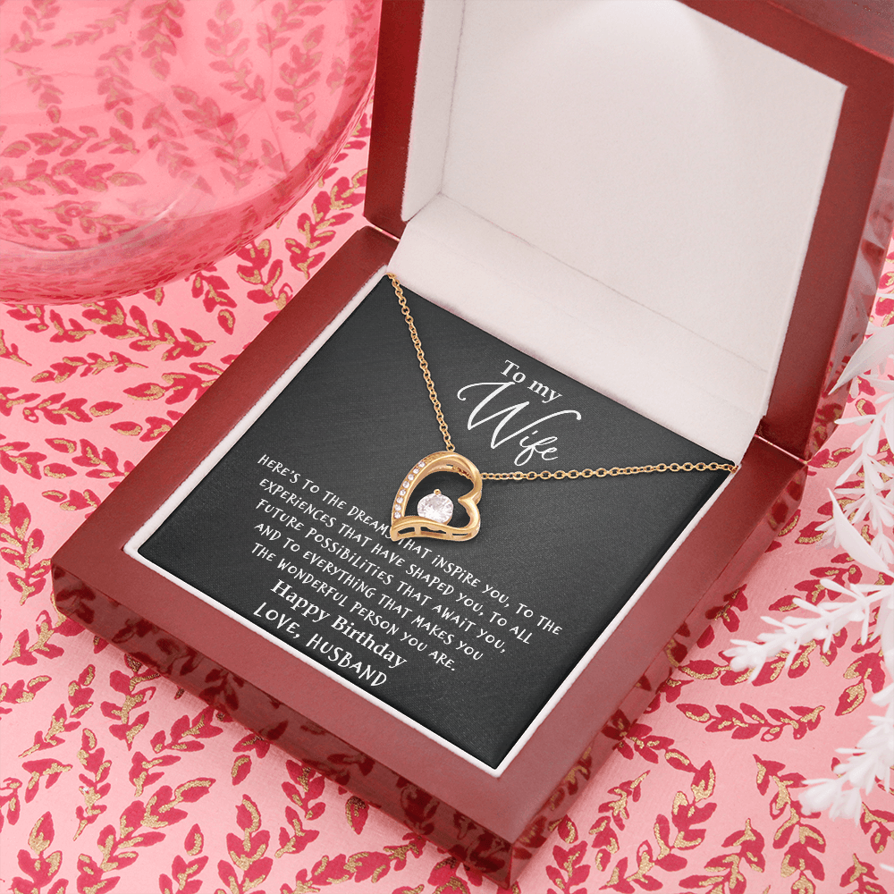Wife - Wonderful - Forever Love Necklace