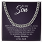 Son - Future Possibilities - Cuban Link Chain