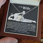 To My Wife - I Am Not The Guy - Alluring Beauty Necklace