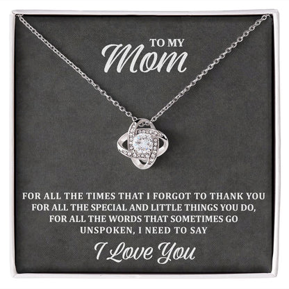 To My Mom - I Need To Say