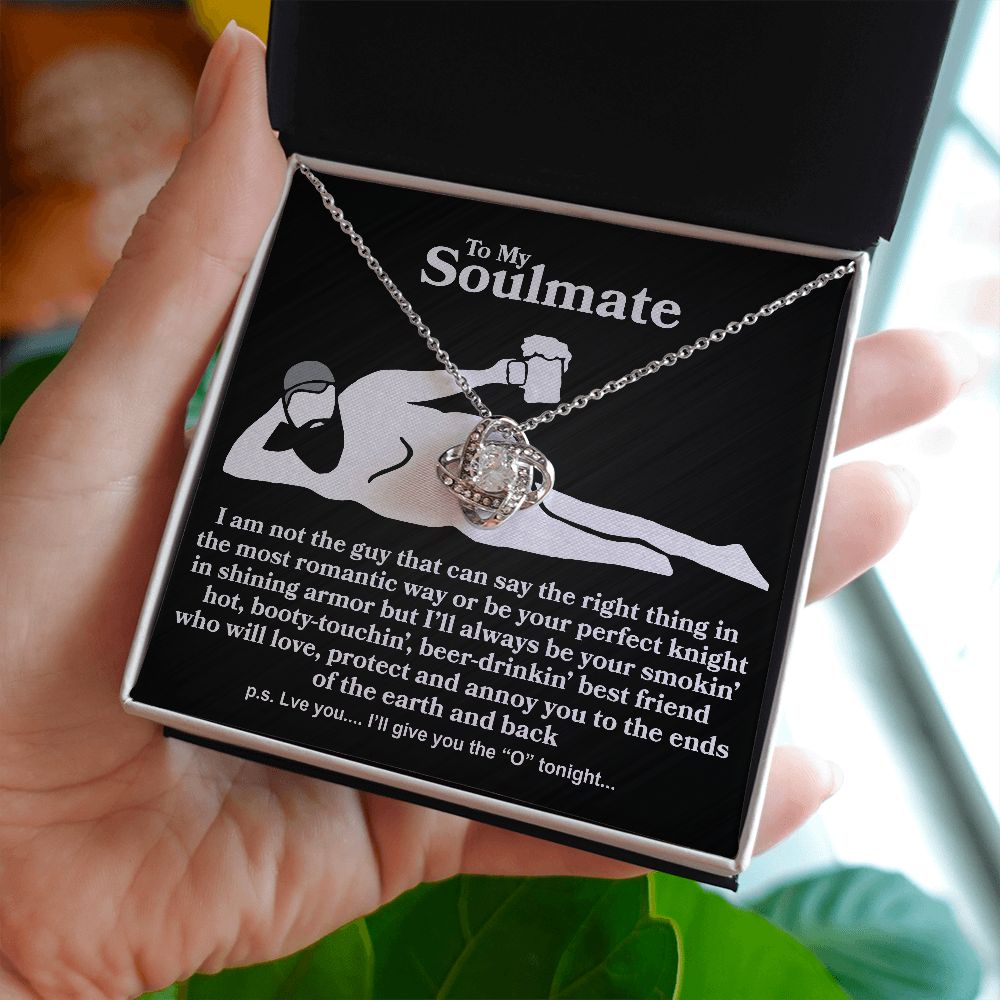 Soulmate - I Am Not The Guy - Love Knot Necklace - INCLUDES FREE SHIPPING