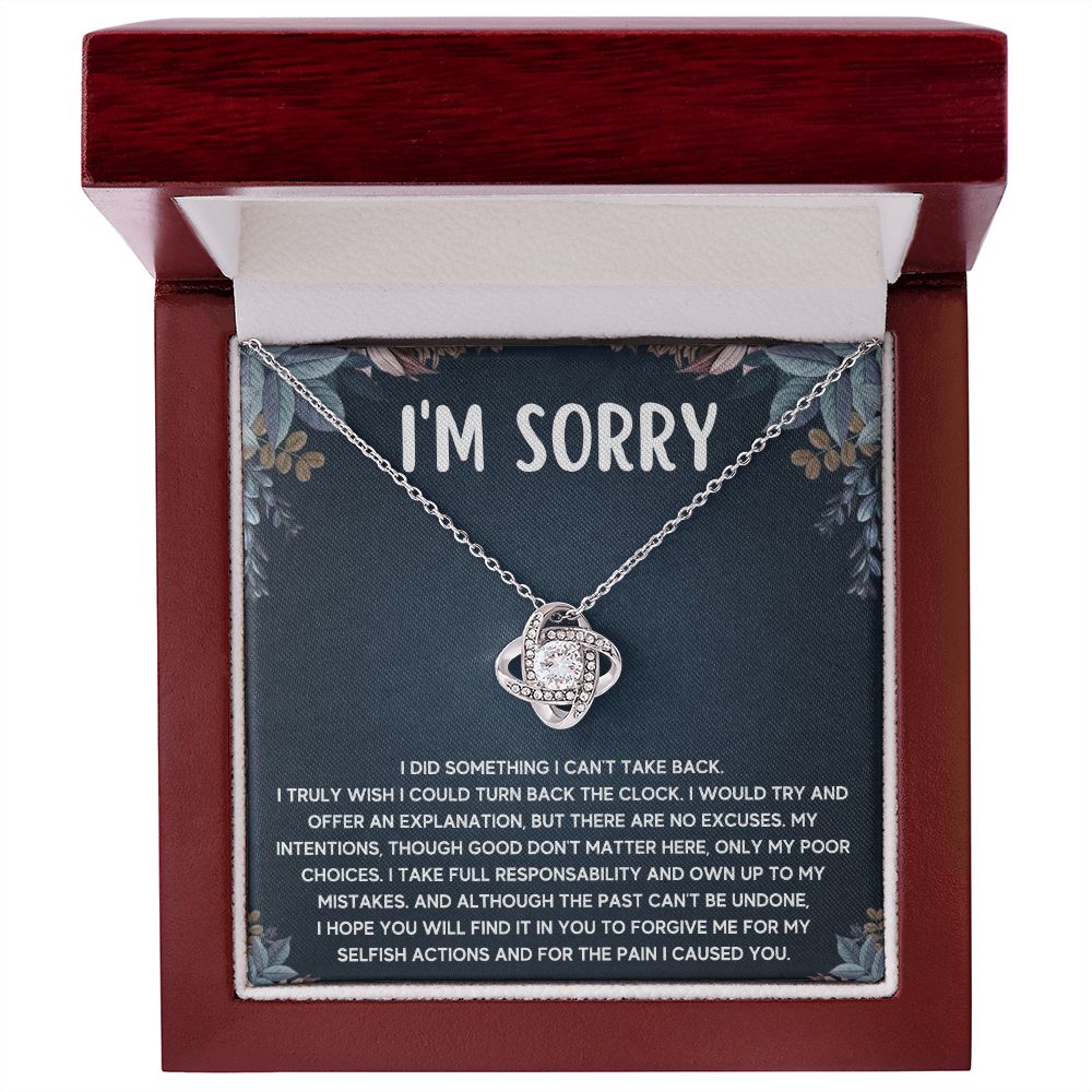 apology gifts for her please forgive me i love you necklace i'm sorry gifts for her sorry card for her gf gifts jewelry box for girlfriend