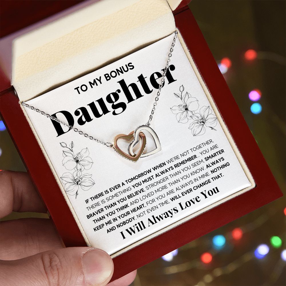 Bonus Daughter Gifts From Stepdad Stepmom Like A Daughter To Me Jewelry daughter in law necklace gift for daughter in law