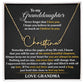 Granddaughter - Never Forget That I Love You - Signature Name Necklace