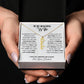 Wife - If I Could Give You One Thing In Life - Vertical Name Necklace