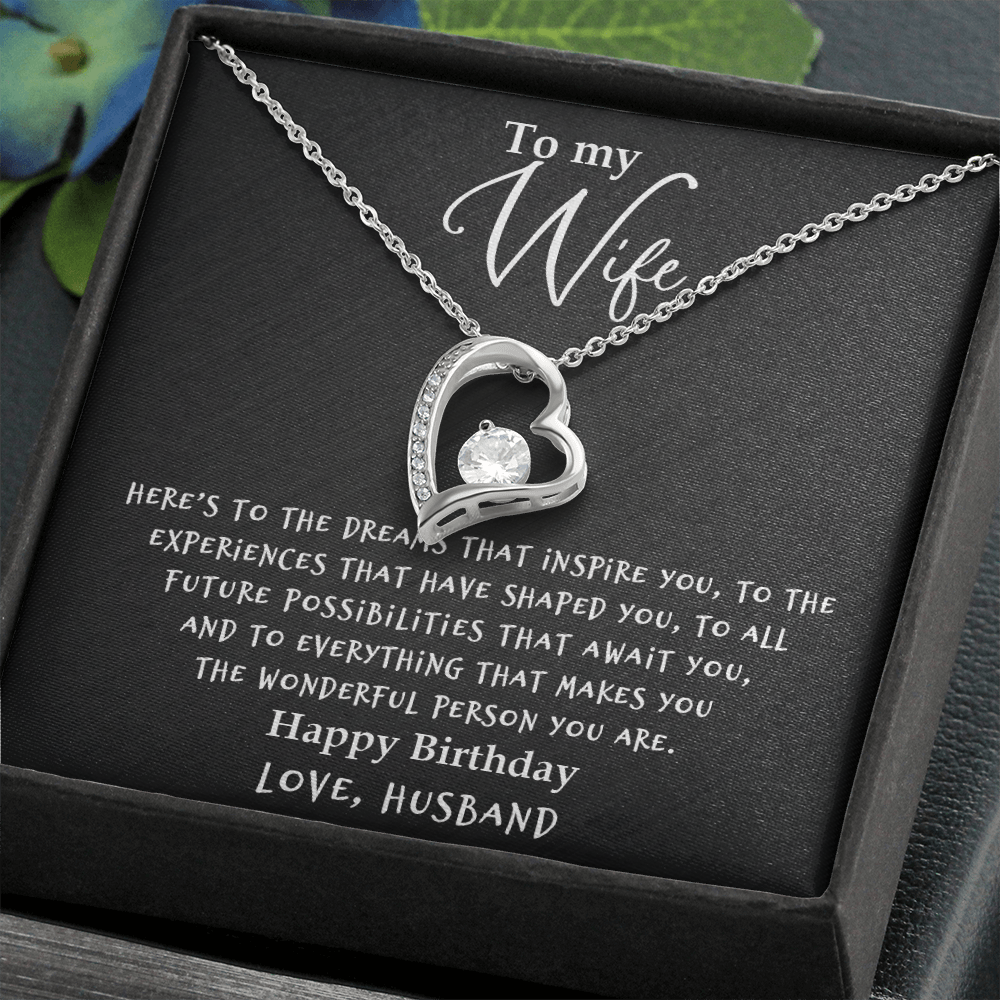 Wife - Wonderful - Forever Love Necklace